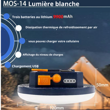 Charger l&#39;image dans la galerie, NightsBright™-Lampe LED rechargeable de camping
